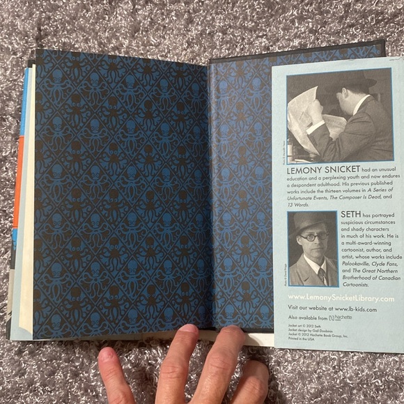 📚 Lemony Snicket “who Could That Be at This Hour” Hardback Book - Picture 7 of 7